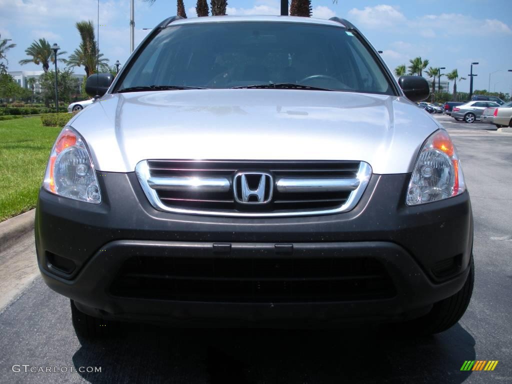 2003 CR-V LX - Satin Silver Metallic / Black photo #3