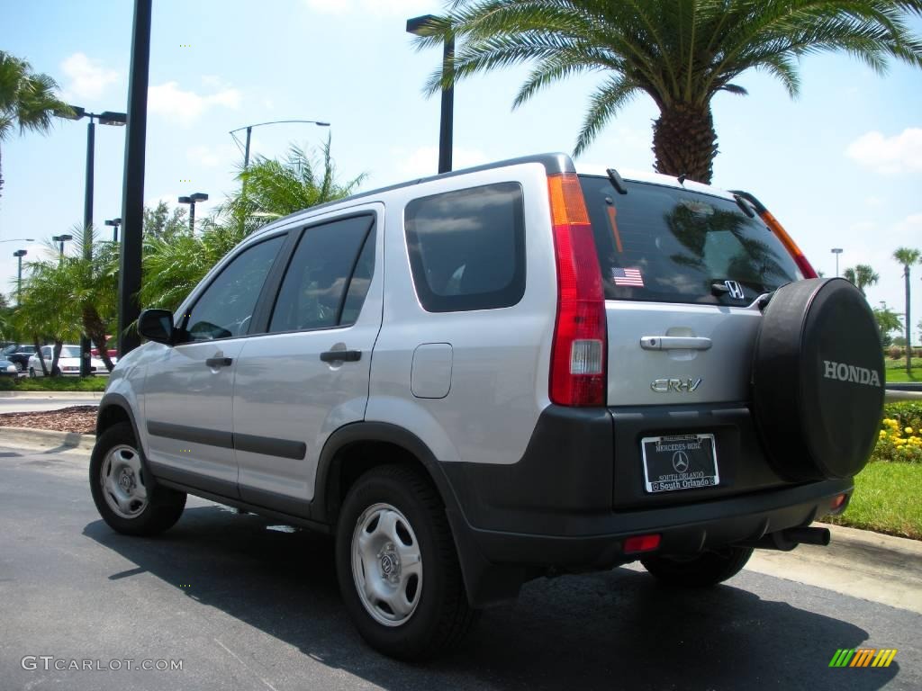 2003 CR-V LX - Satin Silver Metallic / Black photo #8