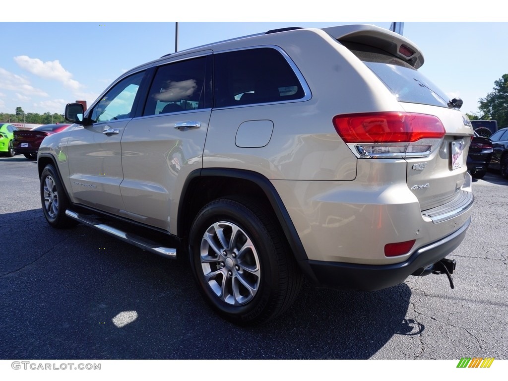 2014 Grand Cherokee Limited 4x4 - Cashmere Pearl / New Zealand Black/Light Frost photo #5