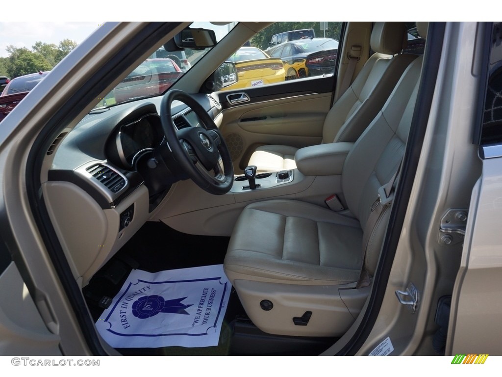 2014 Grand Cherokee Limited 4x4 - Cashmere Pearl / New Zealand Black/Light Frost photo #9