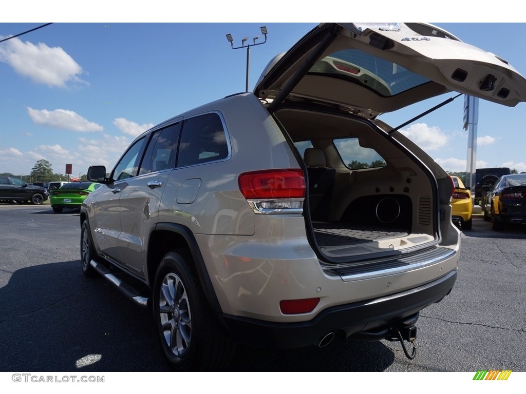 2014 Grand Cherokee Limited 4x4 - Cashmere Pearl / New Zealand Black/Light Frost photo #16