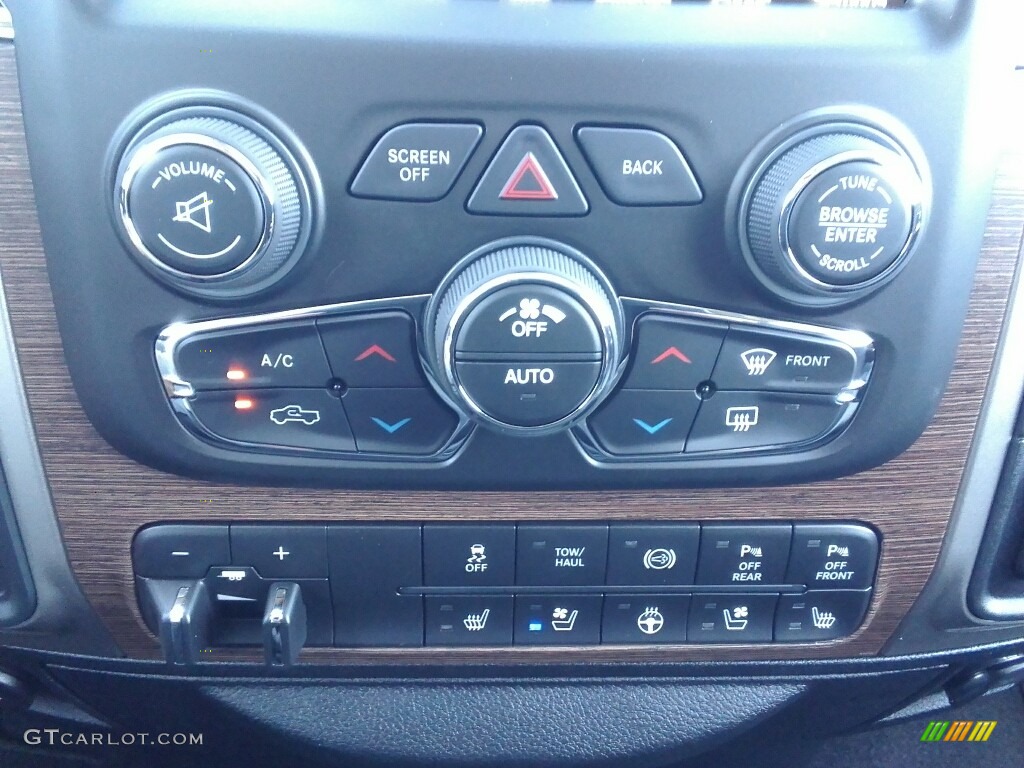 2018 Ram 3500 Laramie Mega Cab 4x4 Controls Photo #122975460