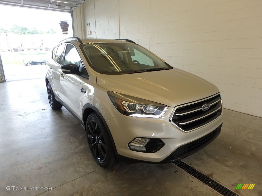 2017 Escape Titanium 4WD - White Gold / Charcoal Black photo #1