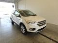 2017 White Platinum Ford Escape Titanium 4WD  photo #1