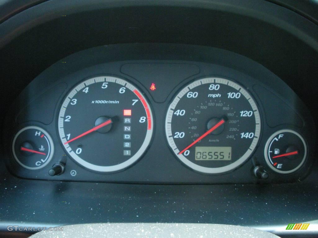 2003 CR-V LX - Satin Silver Metallic / Black photo #19