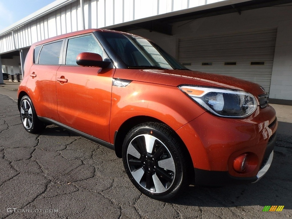 Wild Orange 2018 Kia Soul + Exterior Photo #122978157
