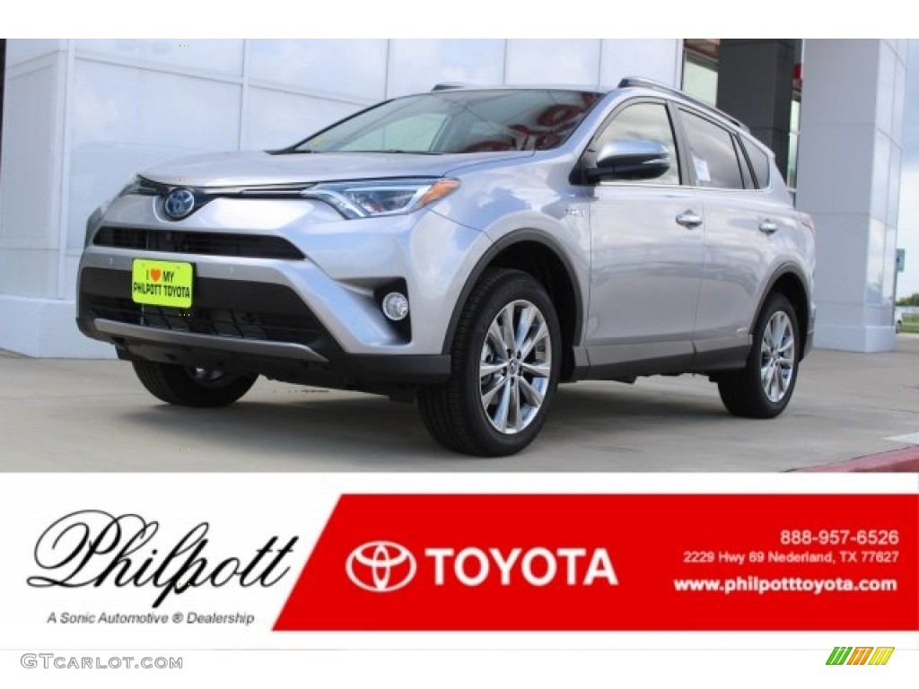 2018 RAV4 Limited AWD Hybrid - Silver Sky Metallic / Cinnamon photo #1