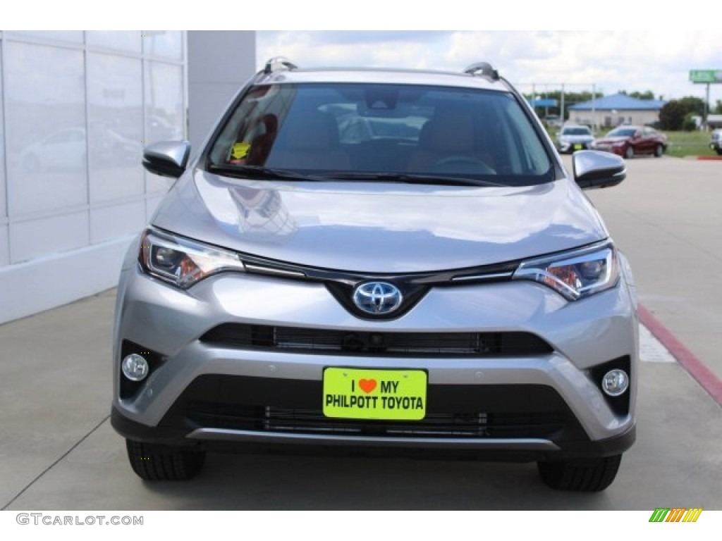 2018 RAV4 Limited AWD Hybrid - Silver Sky Metallic / Cinnamon photo #2