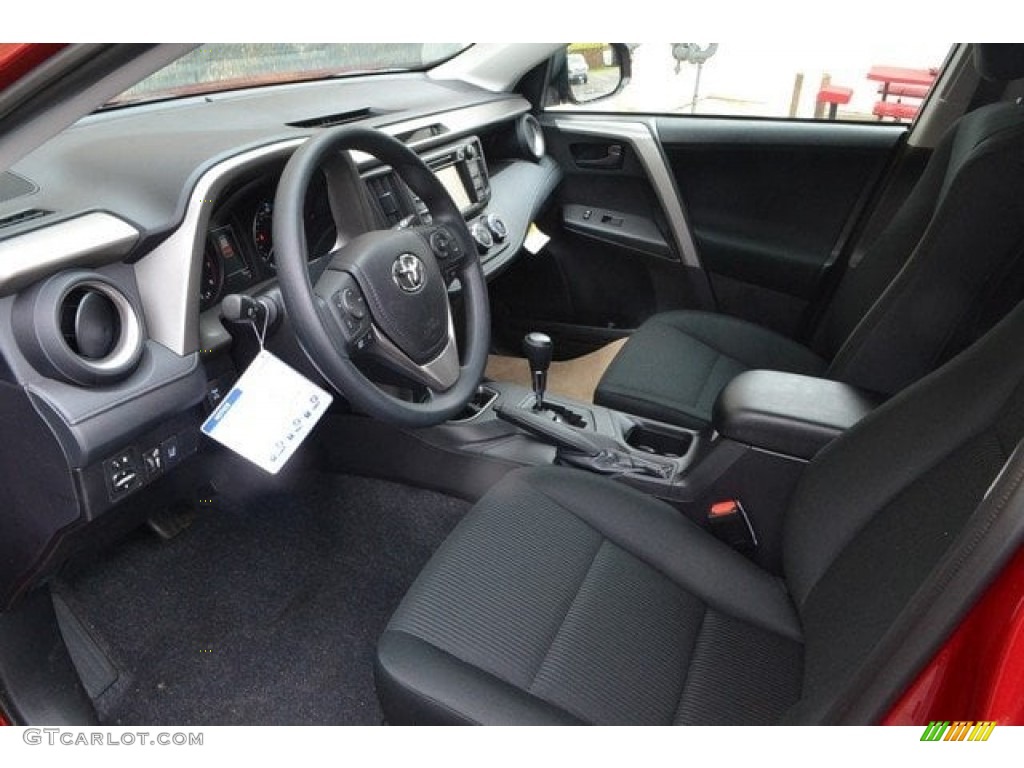 2018 RAV4 LE AWD - Ruby Flare Pearl / Black photo #5
