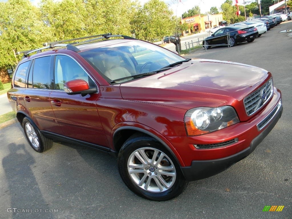 2011 XC90 3.2 - Flamenco Red Metallic / Beige photo #3