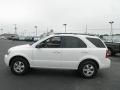 2008 Clear White Kia Sorento LX 4x4  photo #6