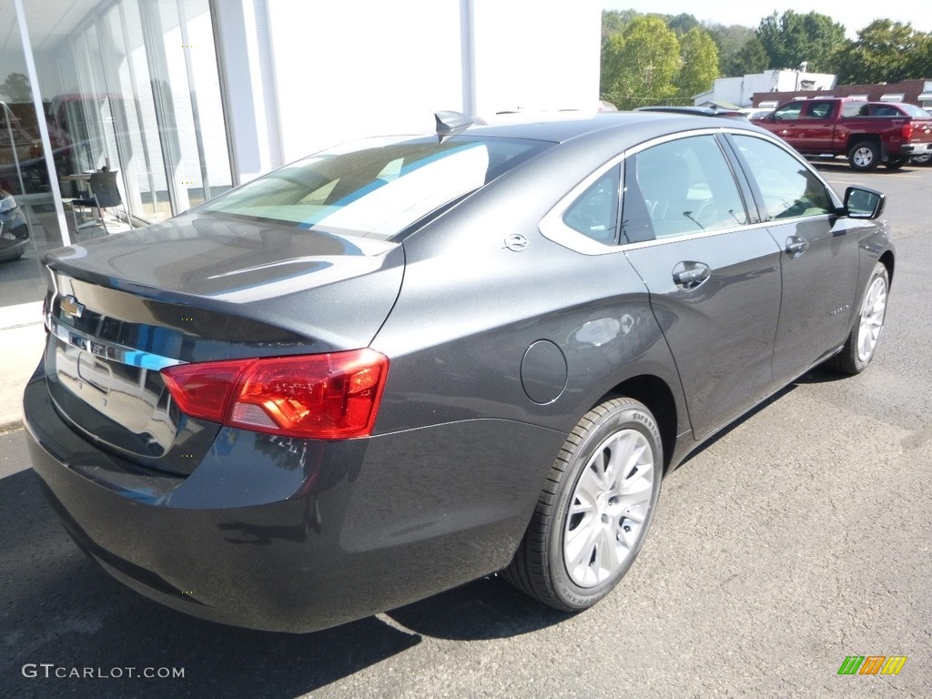 2018 Impala LS - Nightfall Gray Metallic / Jet Black/Dark Titanium photo #4