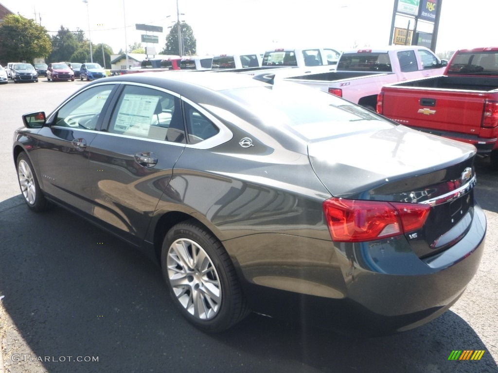 2018 Impala LS - Nightfall Gray Metallic / Jet Black/Dark Titanium photo #6