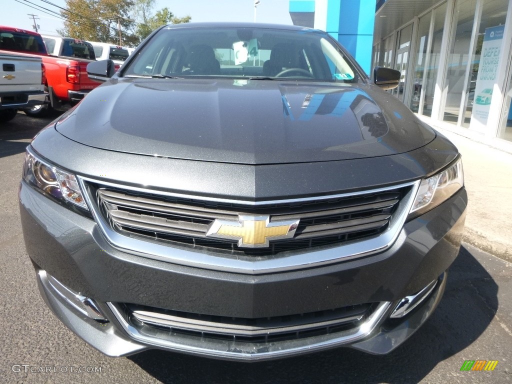 2018 Impala LS - Nightfall Gray Metallic / Jet Black/Dark Titanium photo #8