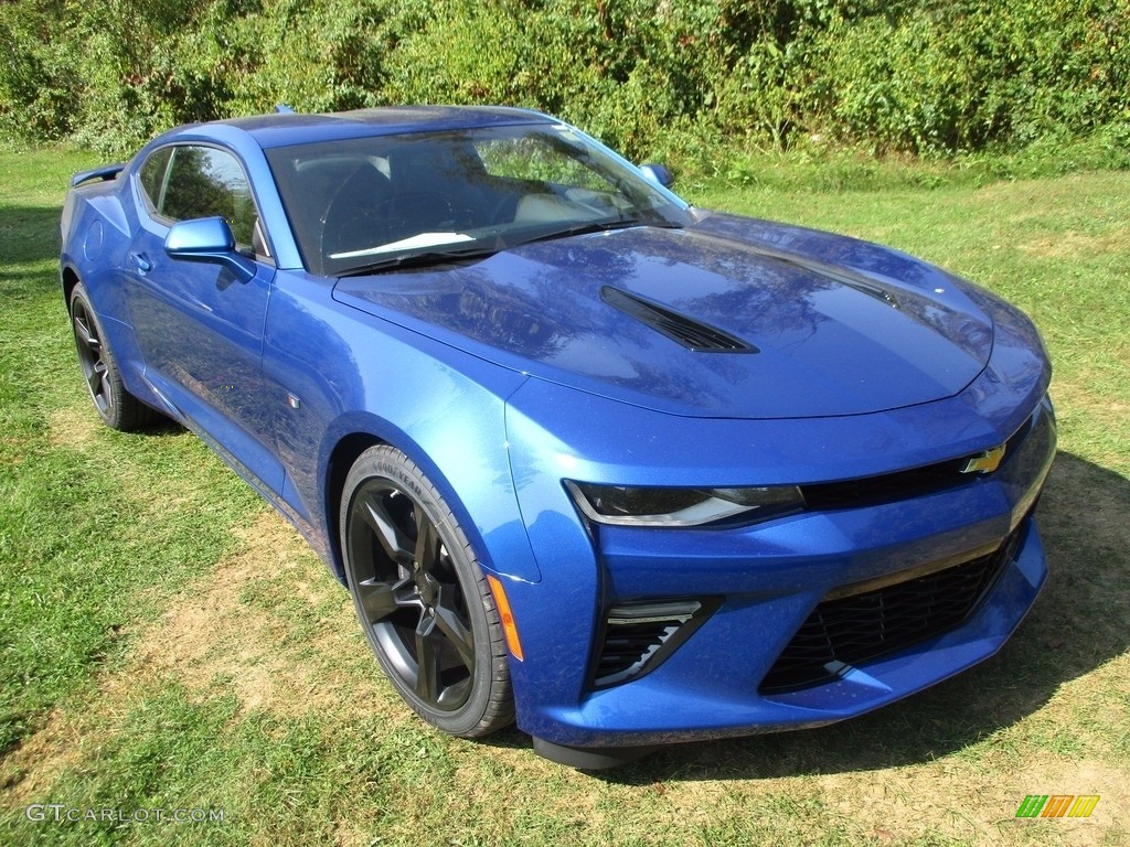 Hyper Blue Metallic 2018 Chevrolet Camaro SS Coupe Exterior Photo #122984532