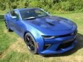 2018 Hyper Blue Metallic Chevrolet Camaro SS Coupe  photo #14