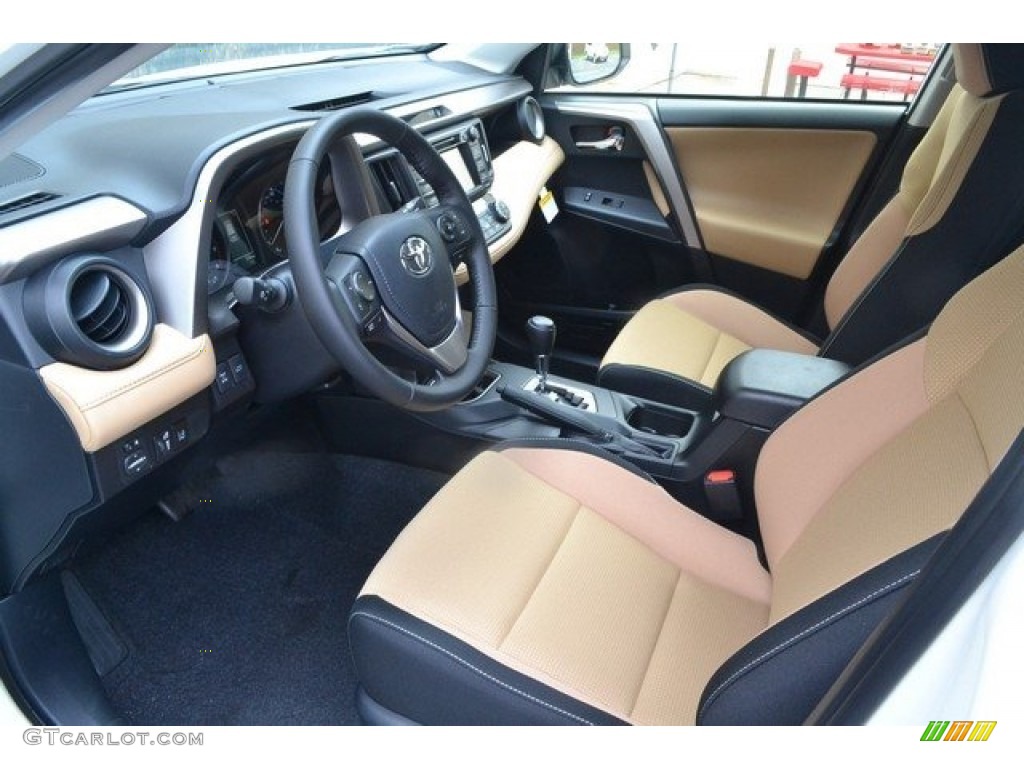 Nutmeg Interior 2018 Toyota RAV4 XLE AWD Photo #122985378