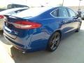 2017 Lightning Blue Ford Fusion Sport AWD  photo #3