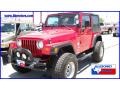 1998 Flame Red Jeep Wrangler Sport 4x4  photo #19