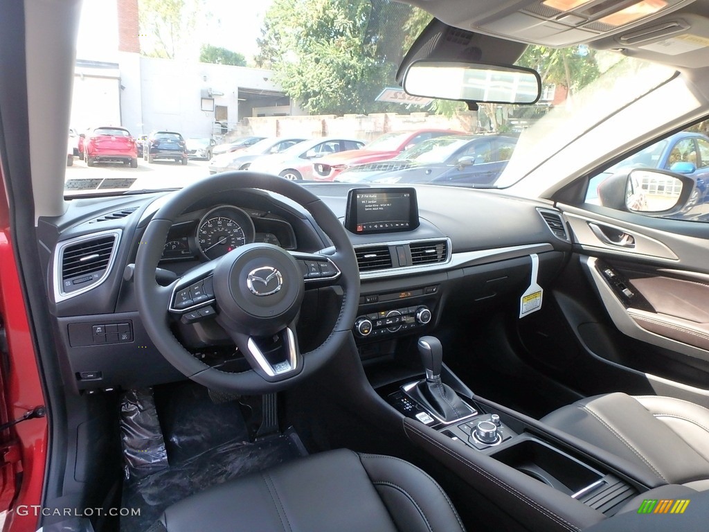 Black Interior 2018 Mazda MAZDA3 Touring 4 Door Photo #122986956