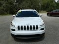 2018 Bright White Jeep Cherokee Latitude Plus  photo #8