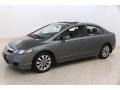 Polished Metal Metallic - Civic EX Sedan Photo No. 3