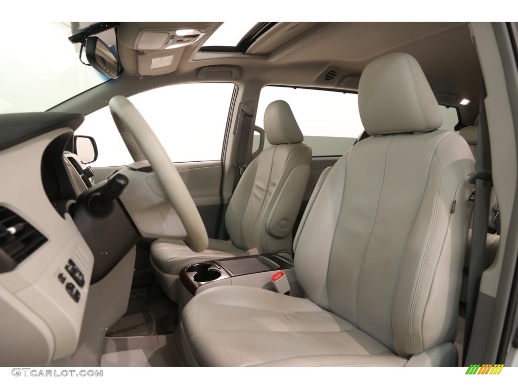 2014 Sienna XLE - Silver Sky Metallic / Light Gray photo #6