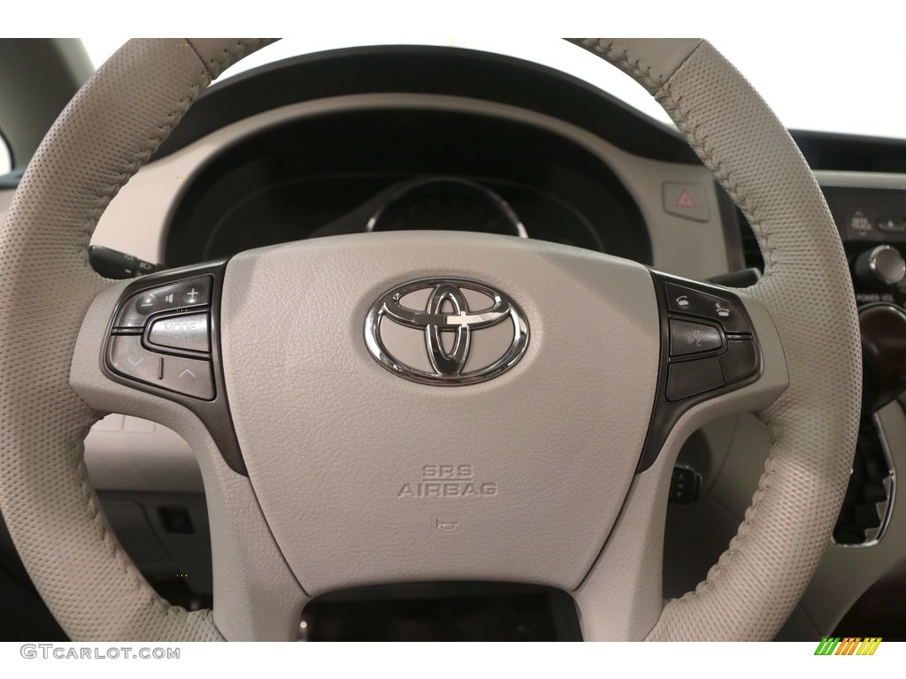 2014 Sienna XLE - Silver Sky Metallic / Light Gray photo #7