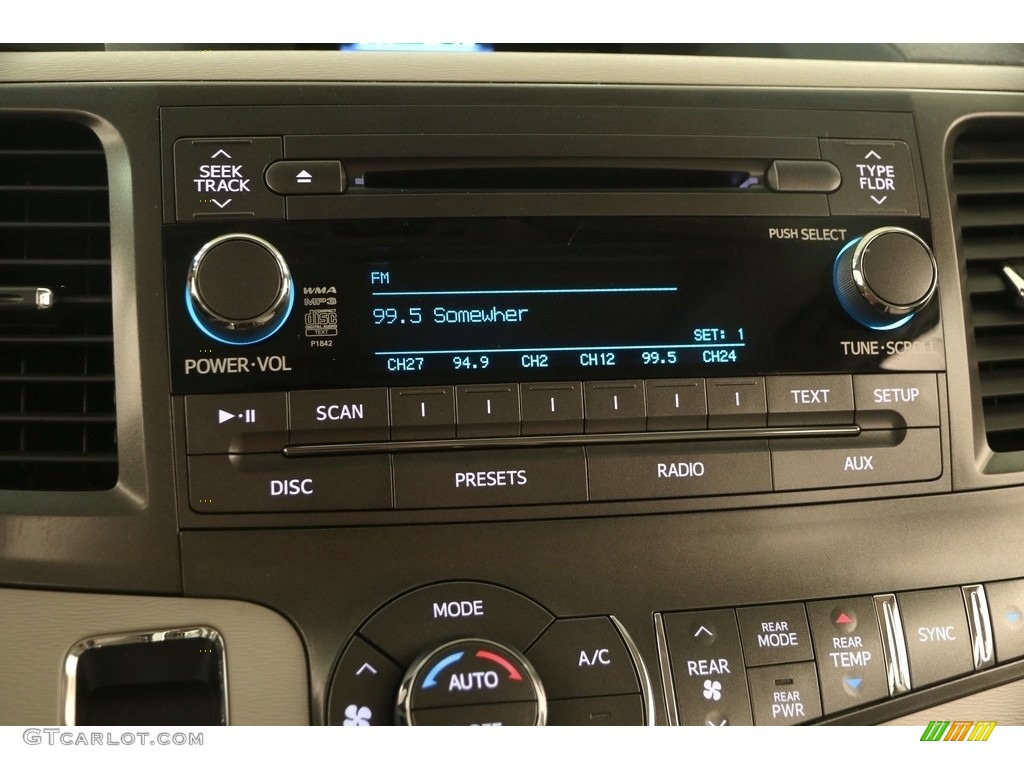 2014 Sienna XLE - Silver Sky Metallic / Light Gray photo #10