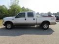 2004 Oxford White Ford F250 Super Duty Lariat Crew Cab 4x4  photo #1