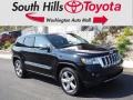 2013 Black Forest Green Pearl Jeep Grand Cherokee Overland 4x4  photo #1