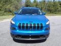 2018 Hydro Blue Pearl Jeep Cherokee Latitude  photo #3