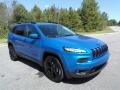 Hydro Blue Pearl 2018 Jeep Cherokee Latitude Exterior