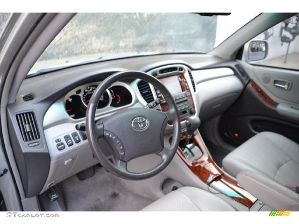 2007 Highlander Hybrid Limited 4WD - Millenium Silver Metallic / Ash Gray photo #10
