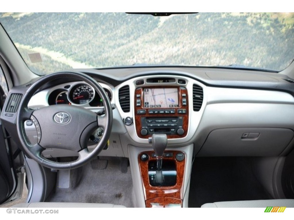 2007 Highlander Hybrid Limited 4WD - Millenium Silver Metallic / Ash Gray photo #13