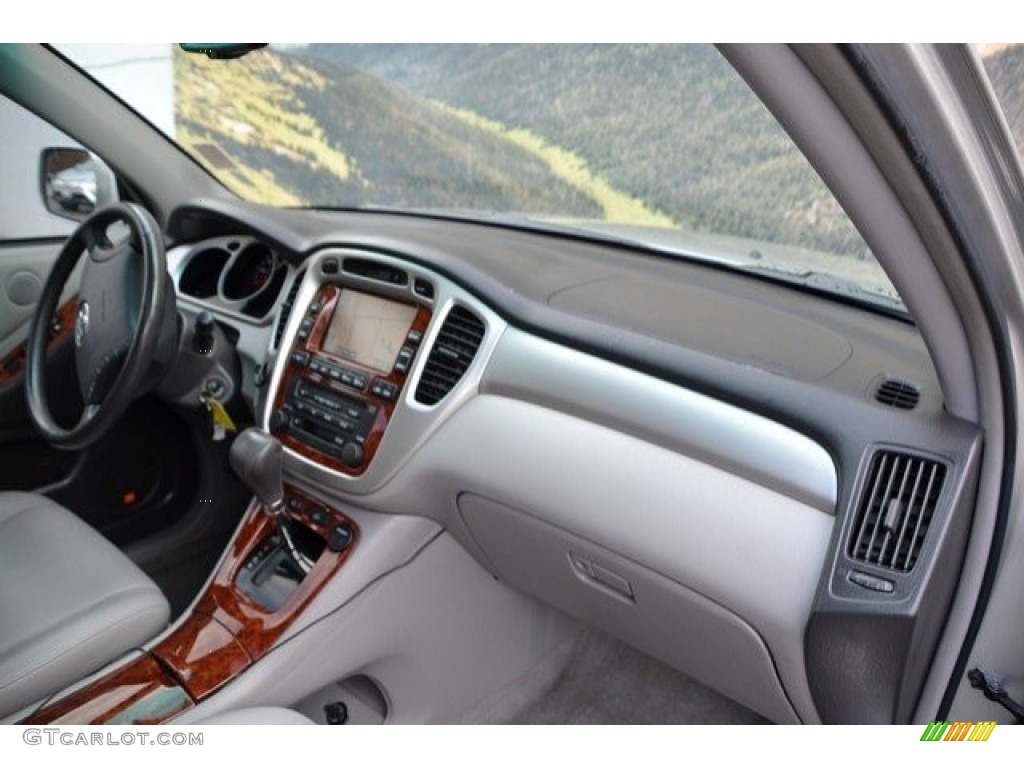 2007 Highlander Hybrid Limited 4WD - Millenium Silver Metallic / Ash Gray photo #17