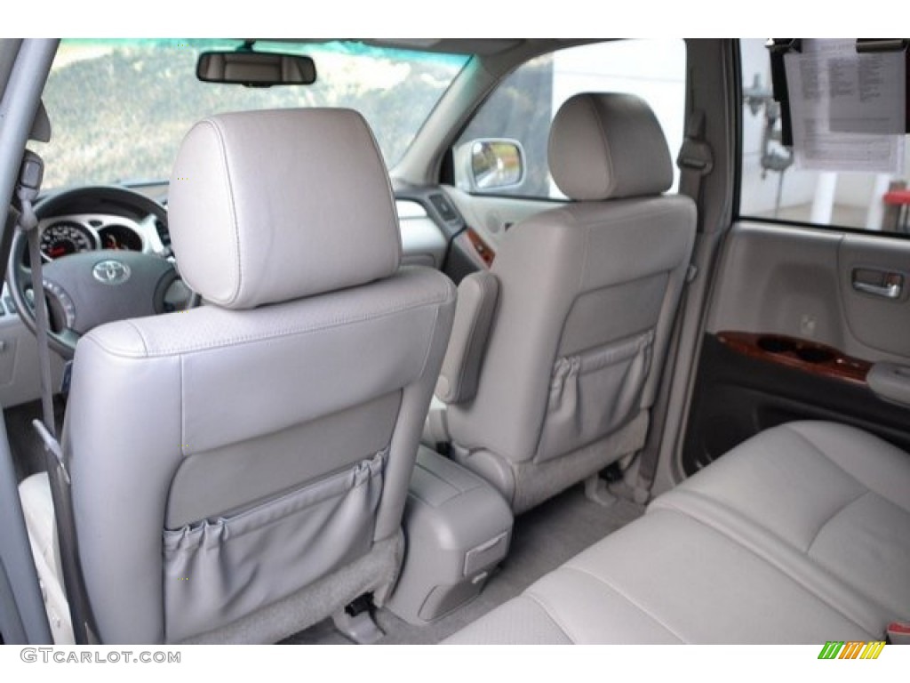 2007 Highlander Hybrid Limited 4WD - Millenium Silver Metallic / Ash Gray photo #20