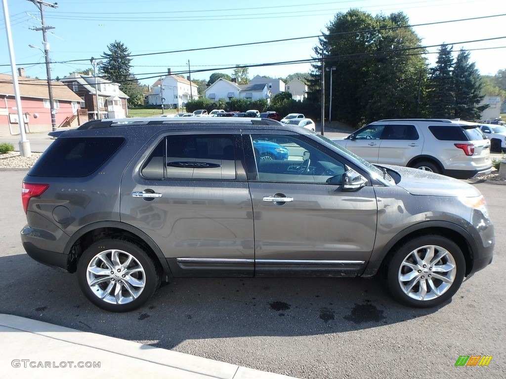 2015 Explorer XLT 4WD - Magnetic / Charcoal Black photo #4