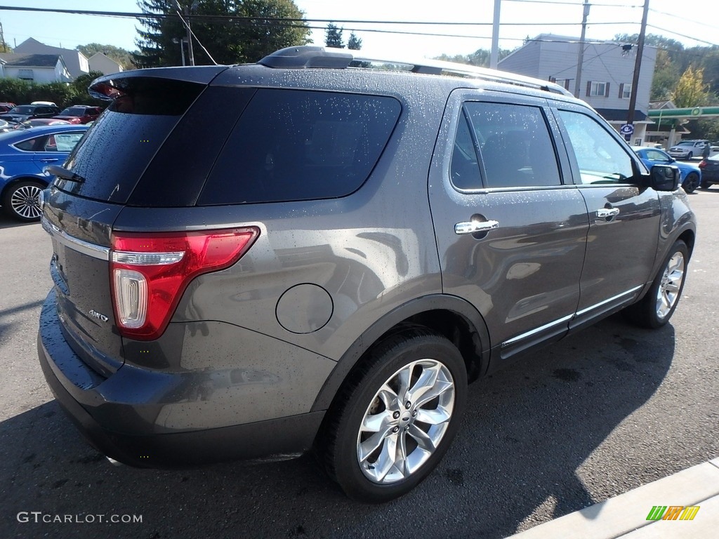 2015 Explorer XLT 4WD - Magnetic / Charcoal Black photo #5
