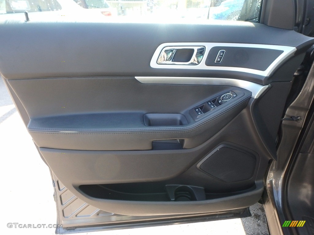 2015 Explorer XLT 4WD - Magnetic / Charcoal Black photo #14