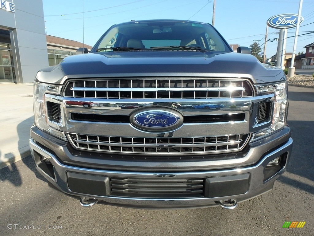 2018 F150 XLT SuperCab 4x4 - Magnetic / Light Camel photo #2