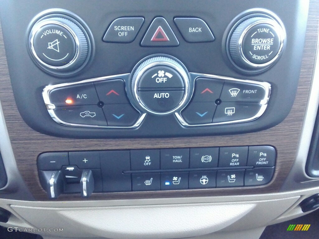 2018 Ram 3500 Laramie Mega Cab 4x4 Controls Photo #122997435