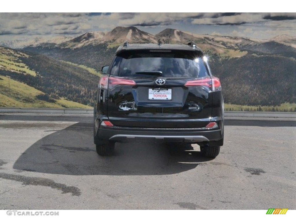 2018 RAV4 Adventure AWD - Black / Ash photo #4