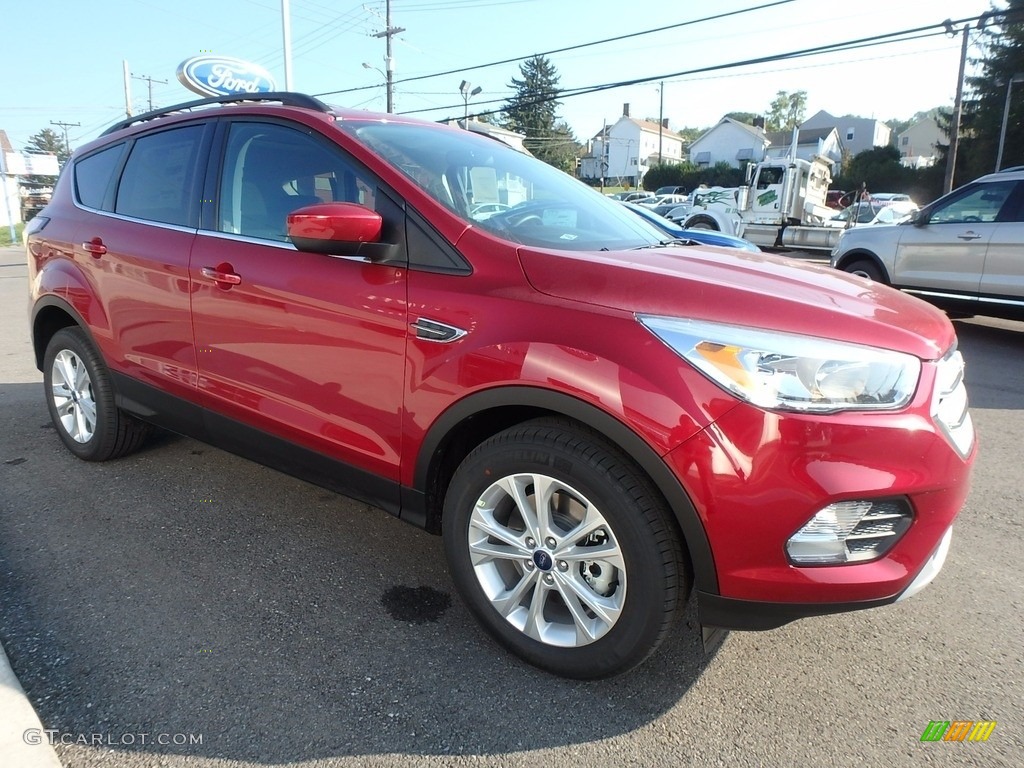 Ruby Red 2018 Ford Escape SE 4WD Exterior Photo #122997588