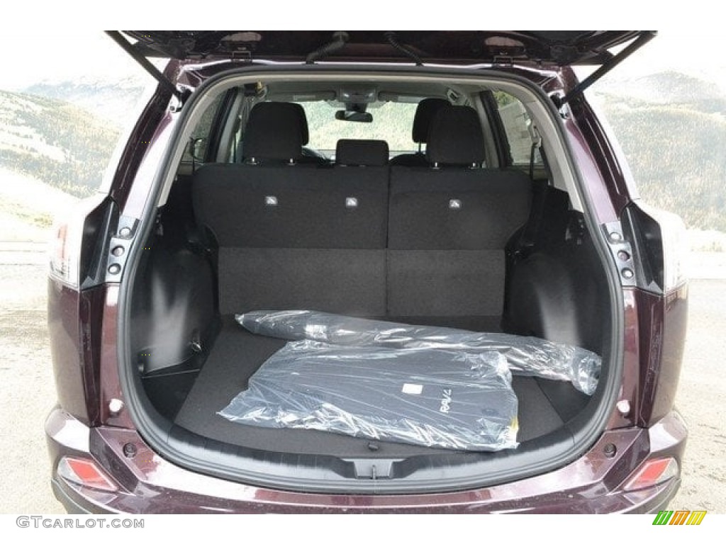 2018 RAV4 LE AWD - Black Current Metallic / Black photo #8