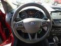 Charcoal Black Steering Wheel Photo for 2018 Ford Escape #122997858