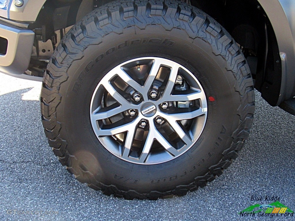 2018 F150 SVT Raptor SuperCrew 4x4 - Lightning Blue / Black photo #9