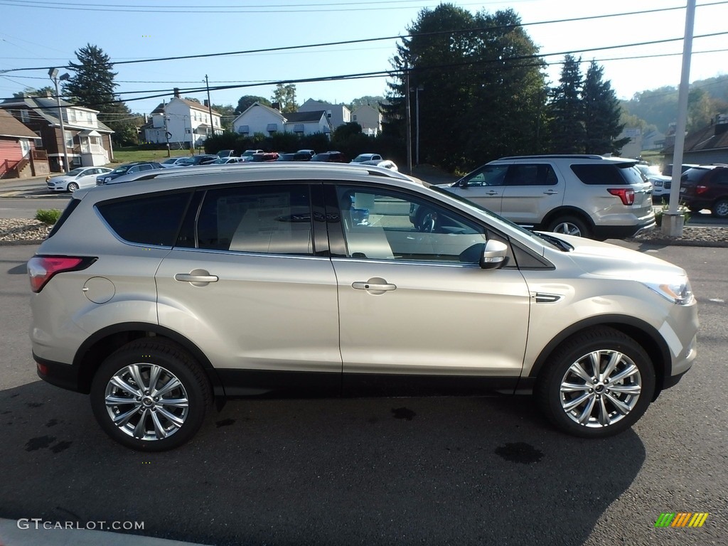 2018 Escape Titanium 4WD - White Gold / Charcoal Black photo #4