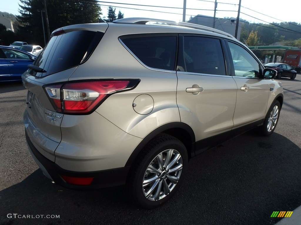 2018 Escape Titanium 4WD - White Gold / Charcoal Black photo #5