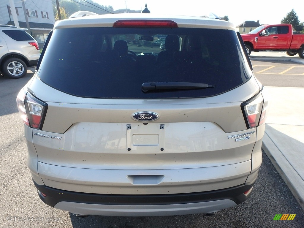 2018 Escape Titanium 4WD - White Gold / Charcoal Black photo #6